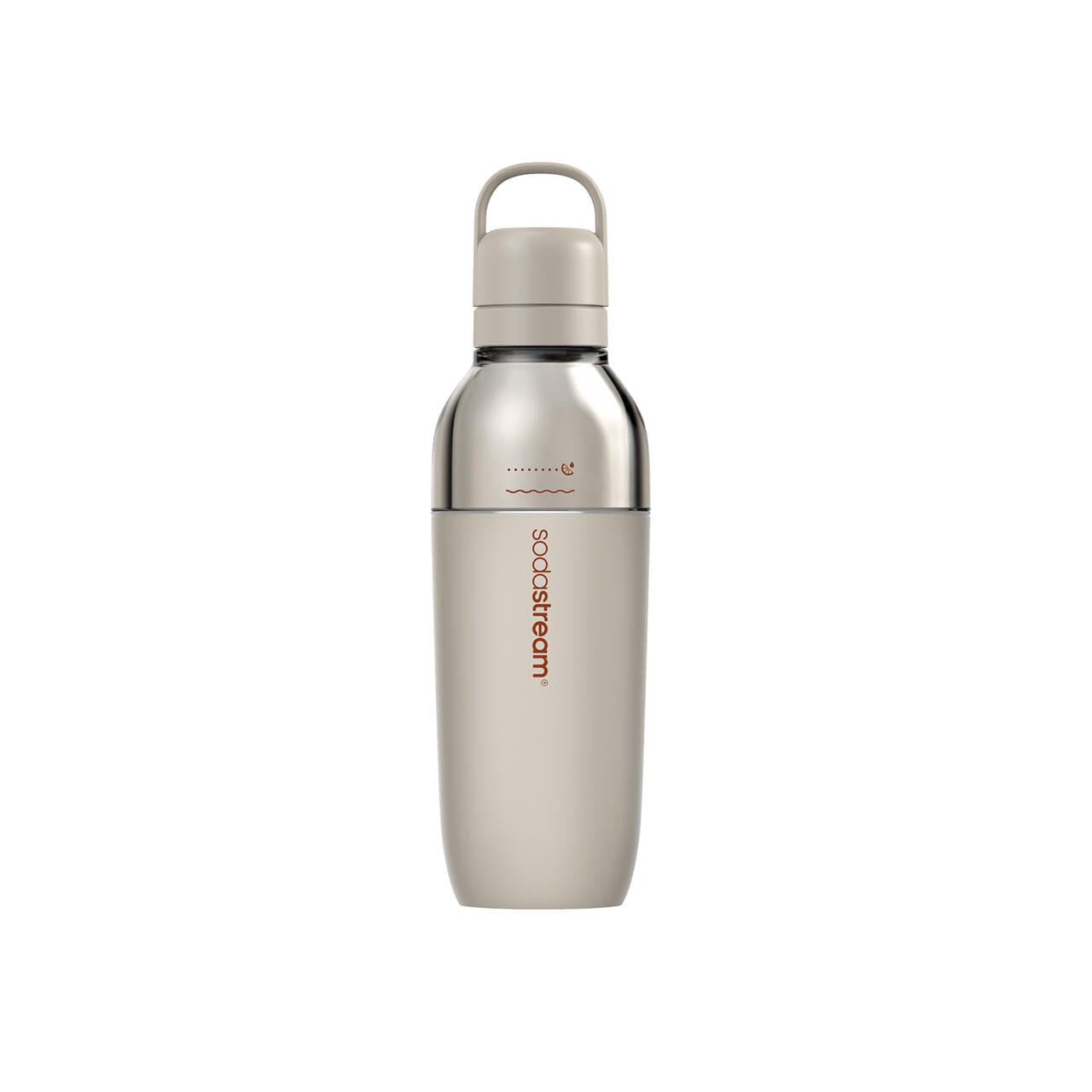 Sodastream Fizz & Go? Easy Mix Insulated Stainless Steel Bottle Sand 23.7 oz - Image 6