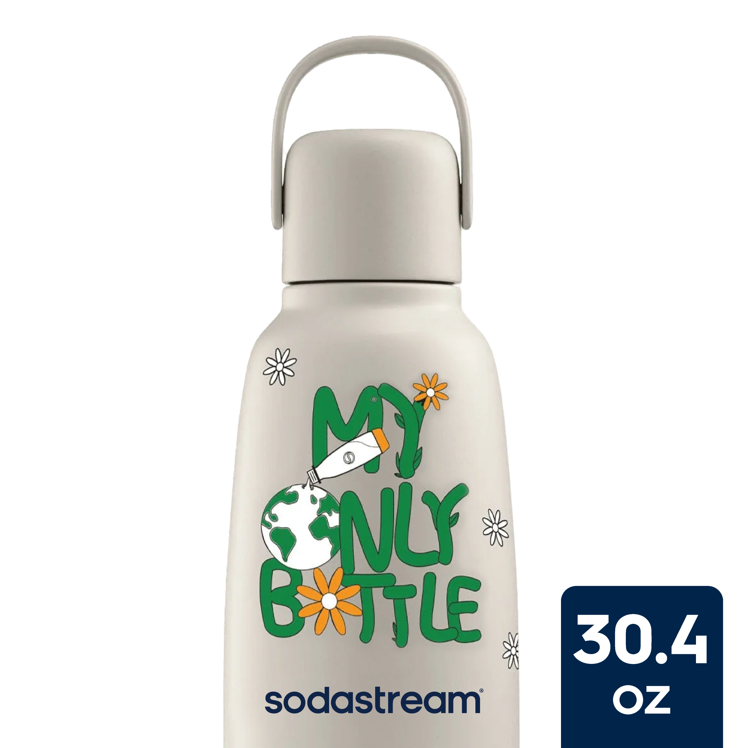 Sodastream Fizz & Go? Insulated Stainless Steel Bottle Special Edition Earth Day 30.4 oz