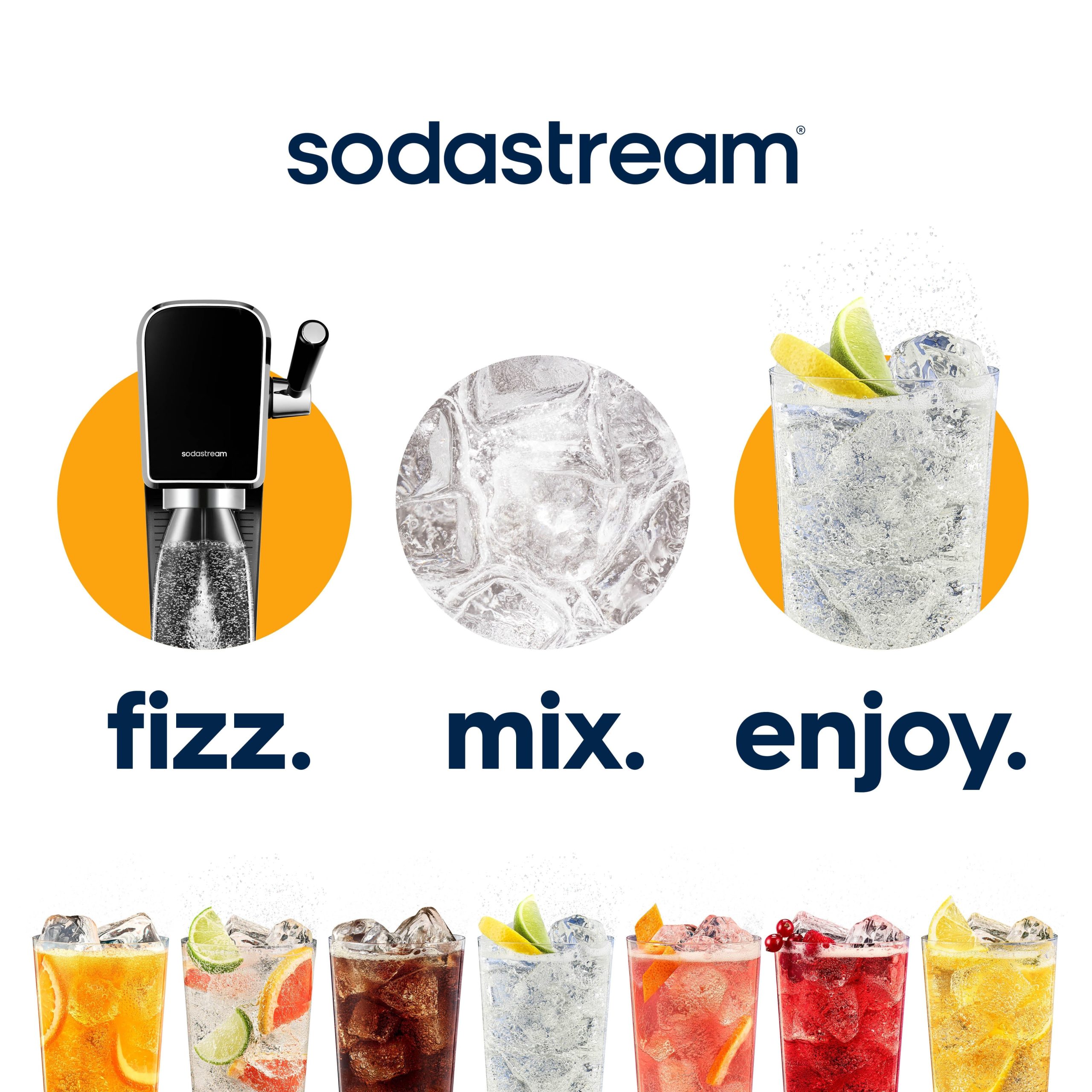 Sodastream STARRY & Lemon Lime Zero Sugar Drink Mix 440ml - Image 4