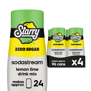 Sodastream STARRY & Lemon Lime Zero Sugar Drink Mix 440ml