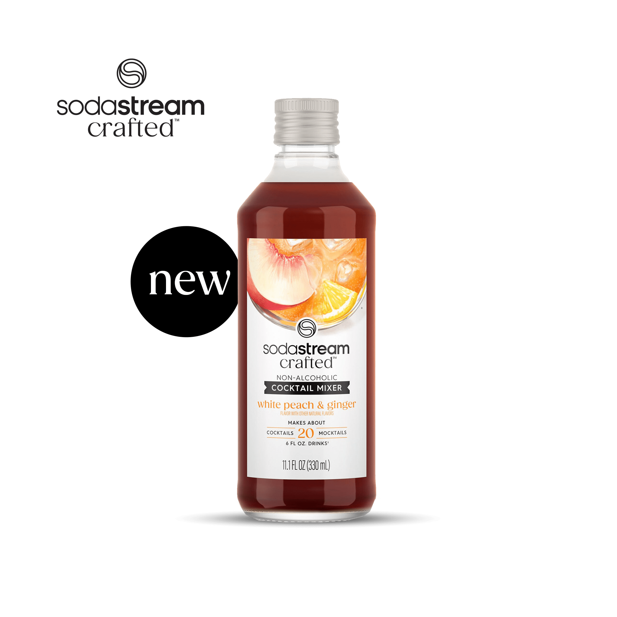 SodaStream? Crafted Mixers? White Peach & Ginger Drink Mix