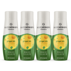 Sodastream Classics Ginger Ale Drink Mix 4 Pack 440ml