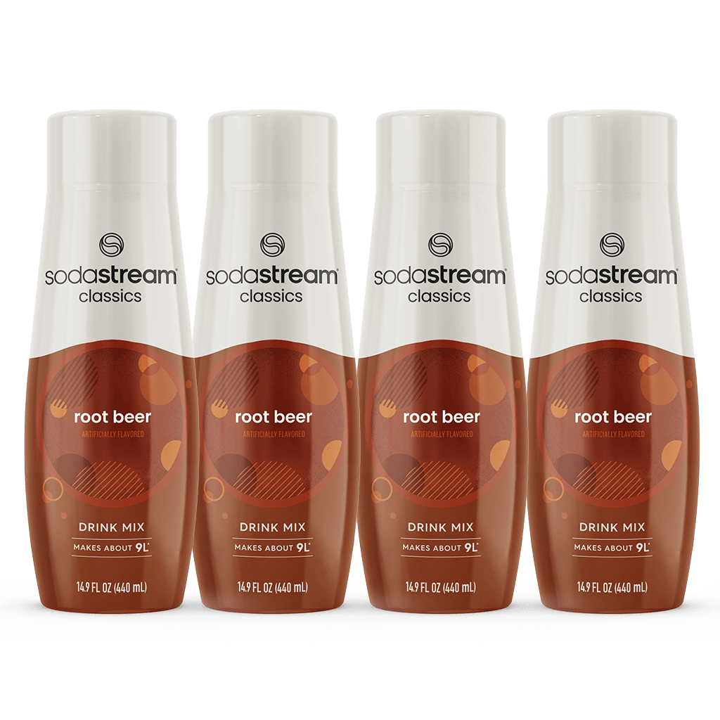 Sodastream Classics Root Beer Drink Mix 4 Pack 440ml