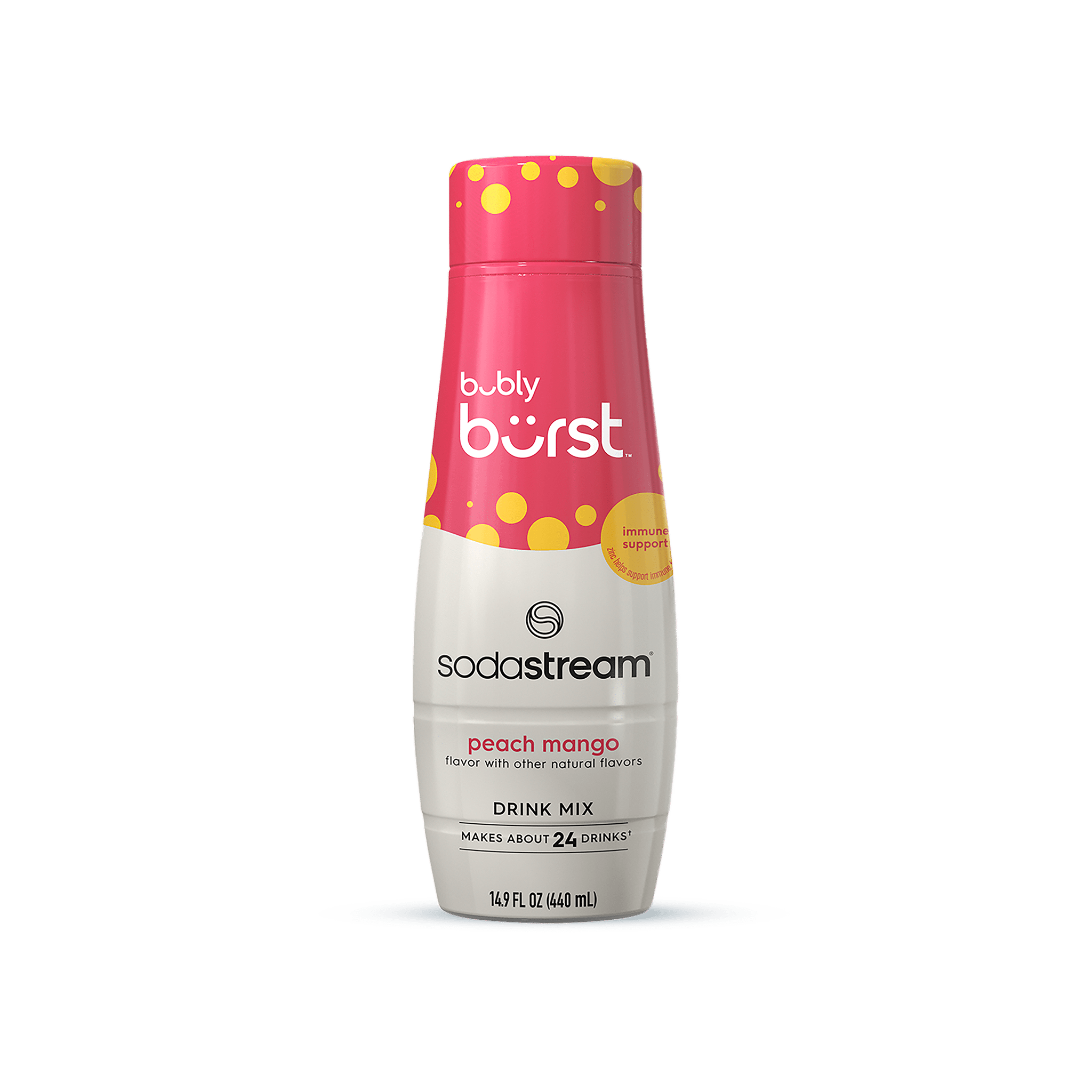 Sodastream bubly burst? Peach Mango Drink Mix 440ml