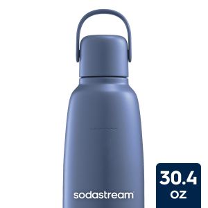 Sodastream Fizz & Go? Insulated Stainless Steel Bottle Storm Blue 30.4 oz